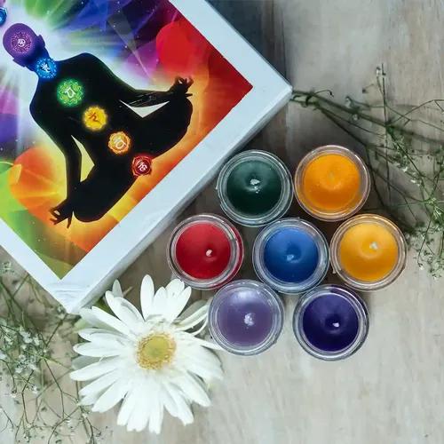 Chakra Candle - Pack of 7