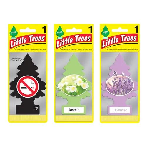 LITTLE TREES No Smoking Air|Fresh Jasmin|Fresh Lavender|Hanging Trees|Combo of 3