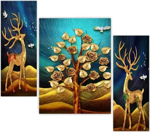 Framed Wall Painting For Home Decoration - Pattern 5