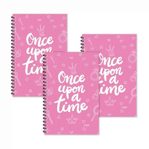 Once Upon A Time Ruled Diaries - Pack Of 3