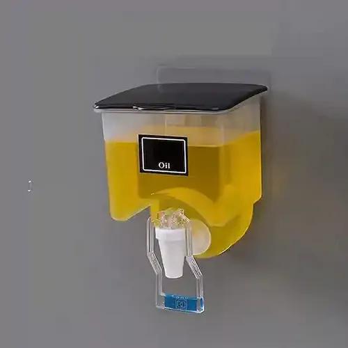 Perfect Pricee Wall Mount Oil Dispenser Leak Proof Bottle Containers