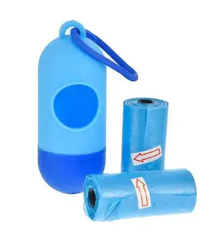 Ji And Ja Tie & Toss Diaper Disposable Bag Dispenser with 2 Oxy-Degradable Garbage Bag Rolls (Random Color)
