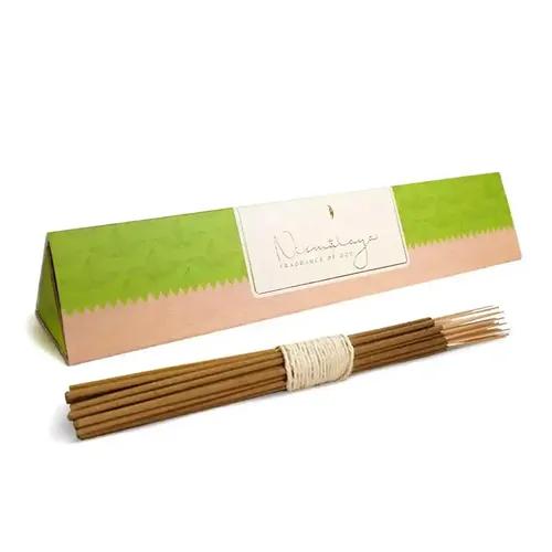 Nirmalaya Tulsi Incense Sticks Agarbatti- 40 Sticks | 100% Natural and Charcoal Free | Incense Stick for Home Fragrance | Sacred and Natural Air Purifiers Organic Incense Sticks - Pack of 2