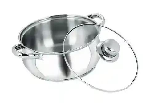 Aristo Stainless Steel Stainless Steel Cook & Serve Belly Handi, 950ml (Silver)