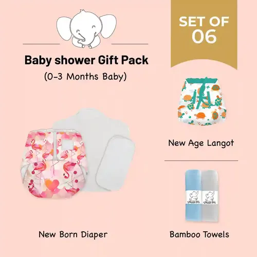 Snugkins Baby Shower Gift Pack -Set of 6