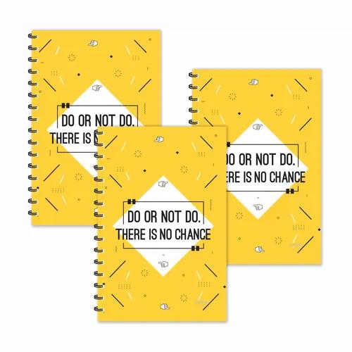 Do Or Not Do Motivational Diaries - Pack Of 3