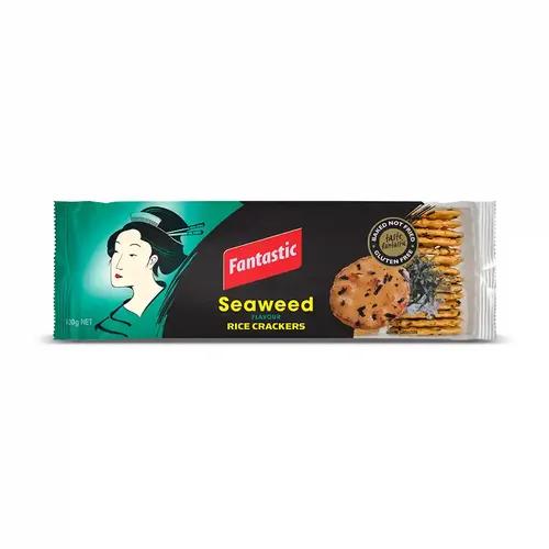 Fantastic Rice Crackers Seaweed 300gm (Pack of 3)