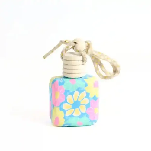 Sharvv Aroma Car Freshener Hanging with Fragrance/Long Lasting Good Smell Essential Oils Bottle with Wooden Lid/Our Car Perfumes match your Car Accessories Interiors (10ml)