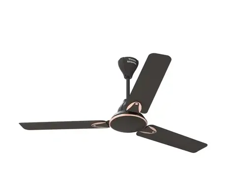 Victura Airmotion NOIRE BLDC High Speed Ceiling Fan 1200mm with Remote Control High Air Delivery Energy Saving 32W Silent Operation 2 Year Warranty (Black)