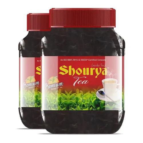 Surajmukhi Tea Shourya CTC Black Tea - 500 Gm (Pack of 2)