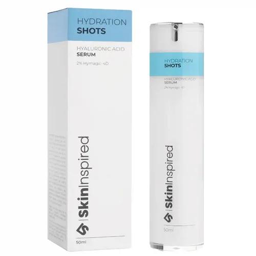 SkinInspired Hydration Shots 50ml Serum with Hyaluronic Acid, Collagen, Ceramides for Deep Hydration, Fine lines & wrinkles | Daily Hydrating Face Serum For All Skin Types with Dry & Dehydrated | Vegan & Cruelty-free | 50 ml