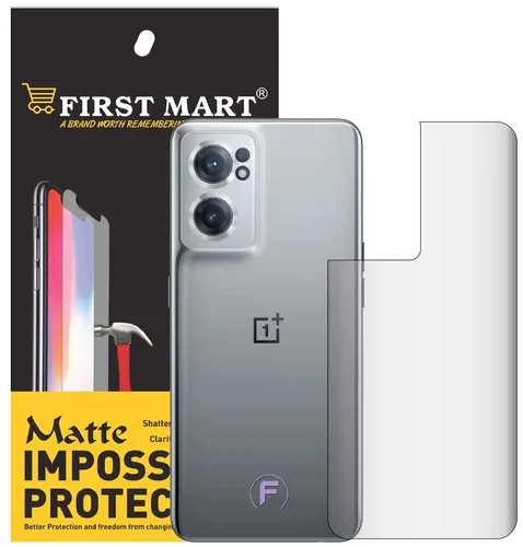 FIRST MART Screen Protector for OnePlus Nord CE 2 5G - Edge to Edge Back 4 Layer Ultra Thin Unbreakable Membrane - Case Friendly Screen Coverage & Installation Kit (Matte)