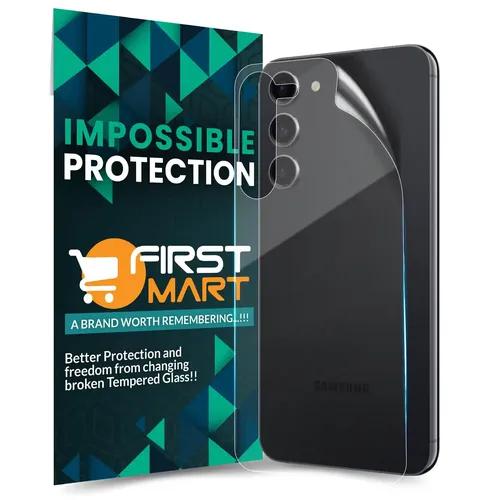 FIRST MART Screen Protector for Samsung Galaxy S23 Plus 5G - Edge to Edge Back 4 Layer Ultra Thin Unbreakable Membrane - Case Friendly Screen Coverage & Installation Kit (Crystal Clear)