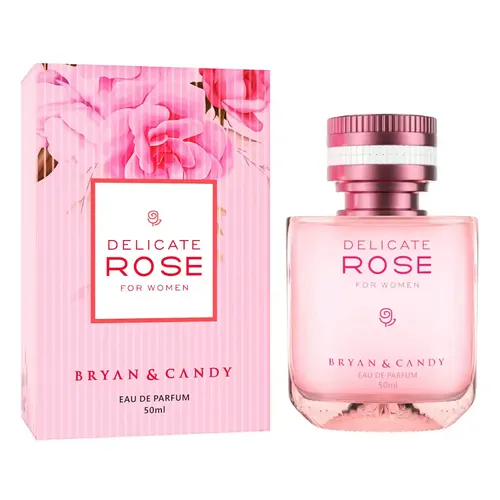 Bryan & Candy Delicate Rose: A 50ml Pack of Long-Lasting Fresh & Soothing Women's Perfume (EDP)