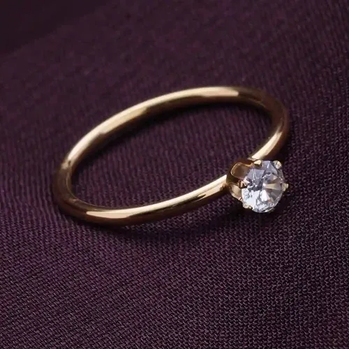 Mini Solitaire Ring - Size 6