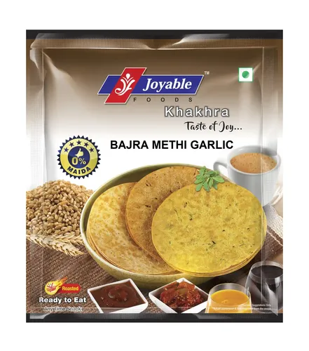Joyable Bajra Methi Garlic Khakhra - 200 Gms