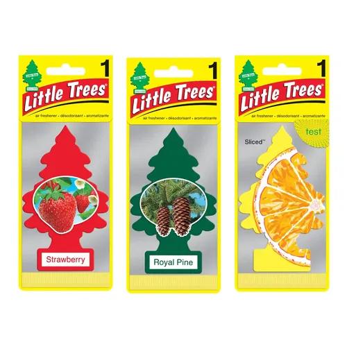 LITTLE TREES Strawberry|Royal Pine|Sliced Air|Hanging Trees|Combo of 3