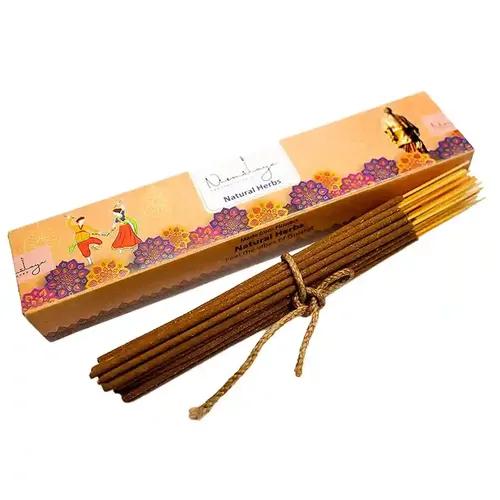 Nirmalaya Natural Herbs Incense Sticks Agarbatti | Organic Incense Sticks | 100% Natural and Charcoal Free Agarbatti Sticks for Room (40 Sticks in a Pack) Floral Fragrance - Pack of 2