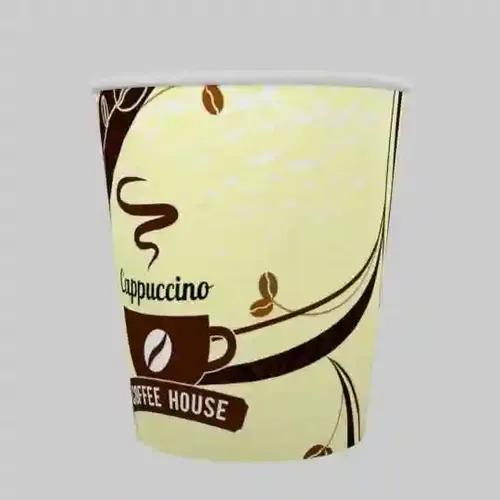 PARICOTT 85ml Printed Disposable Party Paper Cups for Hot & Cold Beverages Cup,Multicolour Paper Glass - 200 Pcs