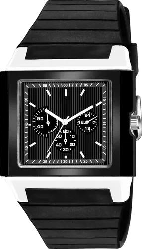 New Square Dial Black Water Resistant Analog Watch For Men