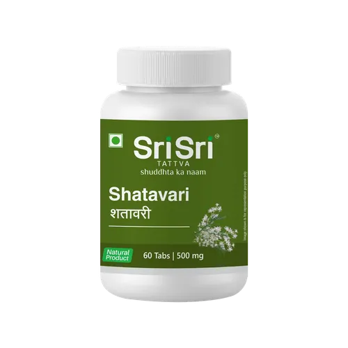 Sri Sri Tattva Shatavari - Complete Women'S Care, 60 Tabs | 500 Mg