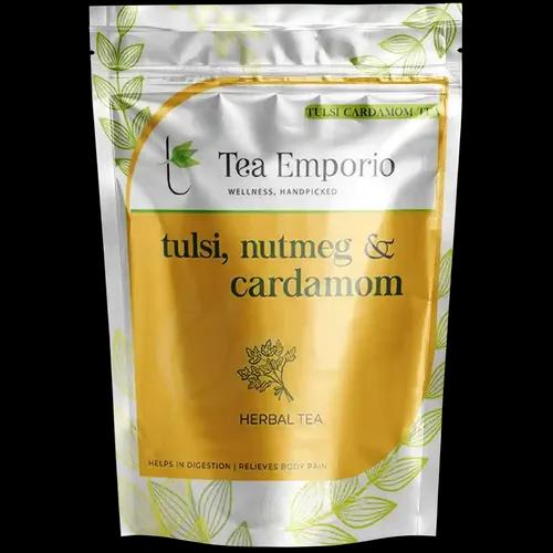 Tulsi Cardamom Herbal Tea - 50 Gm Pouch