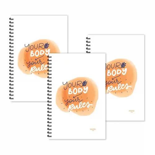 Your Body Your Rules Diaries - Pack Of 3