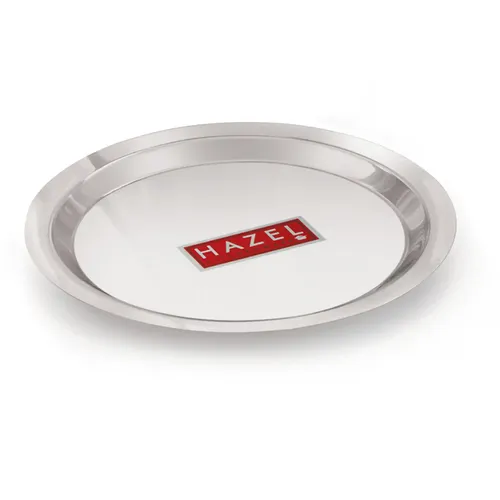 HAZEL Stainless Steel Lid Tope Cover Plates Ciba Only For Kadhai Vessels Pot Tope, 28.7 cm