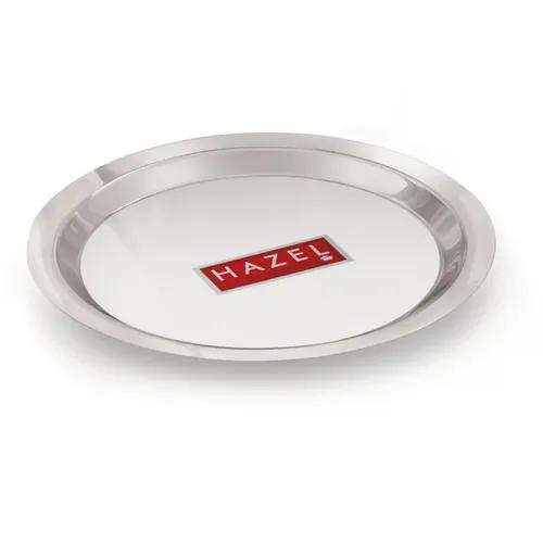 HAZEL Stainless Steel Lid Tope Cover Plates Ciba Only For Kadhai Vessels Pot Tope, 28.7 cm