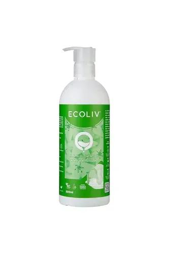 ECOLIV Liquid Water Lily Handwash 500 ml Bottle - Pack of 2,99.99% Germ Protection, pH 5.5 Hand Wash