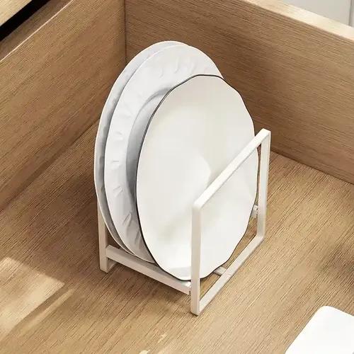 ARHAT ORGANIZERS Plate Stand - White(Small)