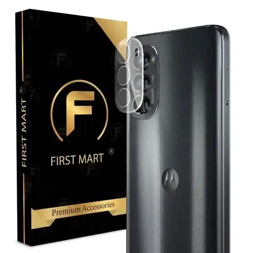 FIRST MART Crystal Clear Camera Lens Protector for Motorola G82 5G, Tempered Glass 9H Hardness Camera Cover Screen Protector, Clear Case Friendly Protection