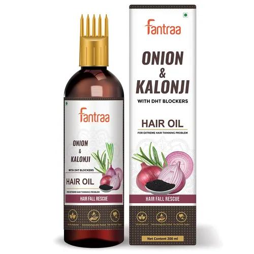 Fantraa Onion Oil And Kalonji Hair Oil, 200Ml