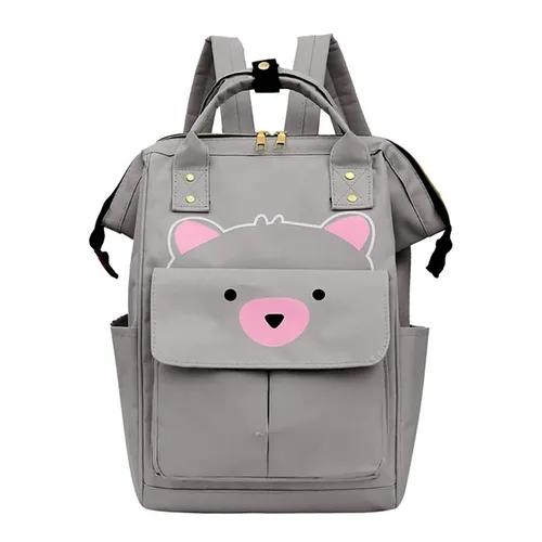House Of Quirk Baby Diaper Bag/Maternity Backpacks - Light Grey