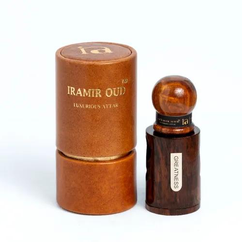 IRAMIR OUD Attar Greatness Fragrance Long Lasting Luxury Perfume Scent For All Occasions, Travel Size For Women And Men Skin Friendly, 6Ml