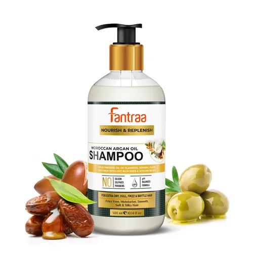 Fantraa Moroccan Argan Oil Shampoo, 300Ml