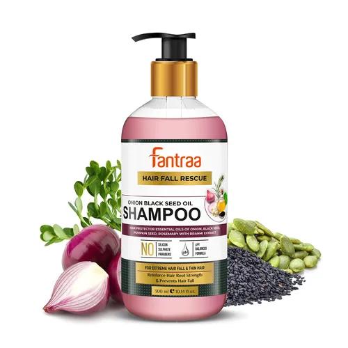 Fantraa Onion Black Seed Oil Shampoo, 300Ml