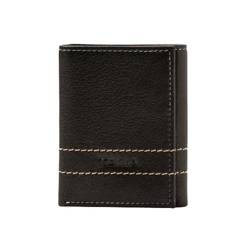 TALIA - Pompei Trifold with Center ID - Black