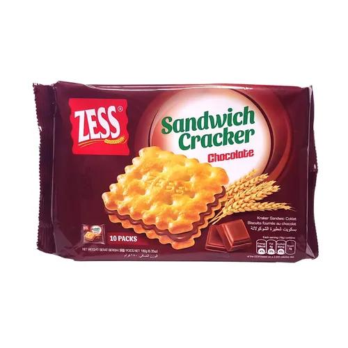 Zess Chocolate Sandwich Cracker 180g