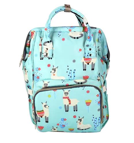 House Of Quirk Baby Diaper Bag - Light Blue