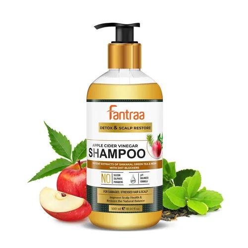 Fantraa Apple Cider Vinegar Shampoo, 300Ml