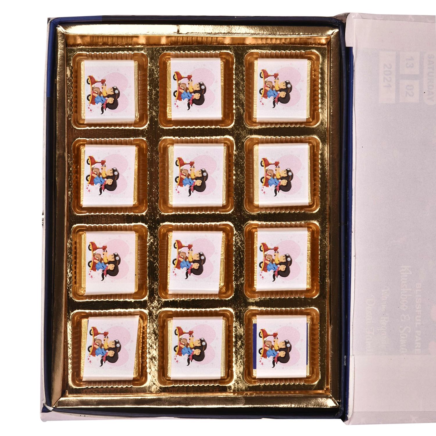 Dates Chocolates special Premium Treat Box - 12 pcs