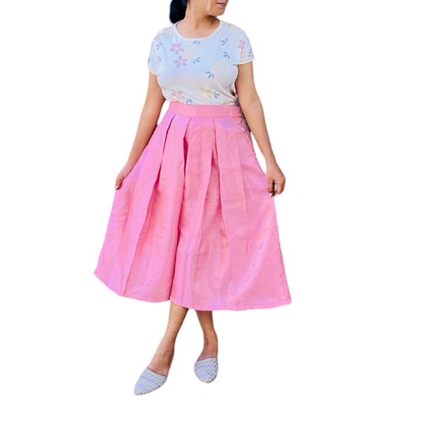 Silk midi skirt xl outlet