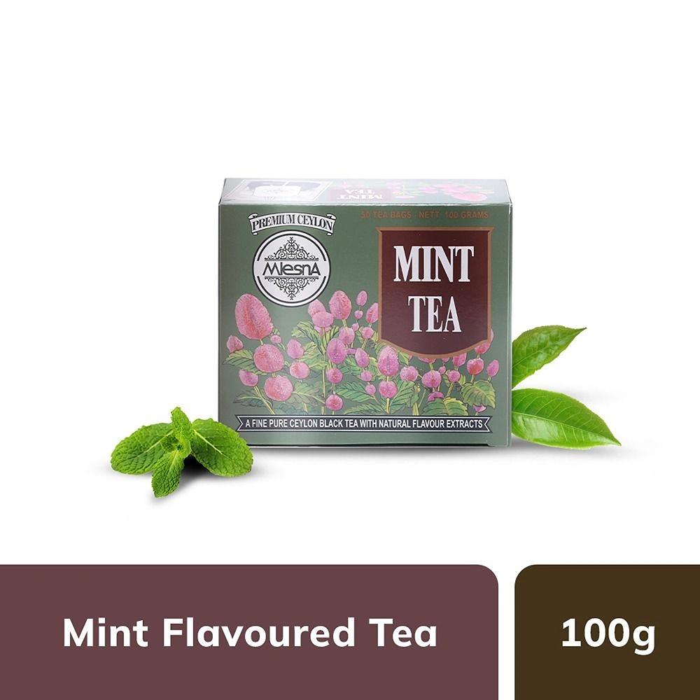 Mlesna Mint Tea Bag 100g (50 x 2g) (Pack of 1)