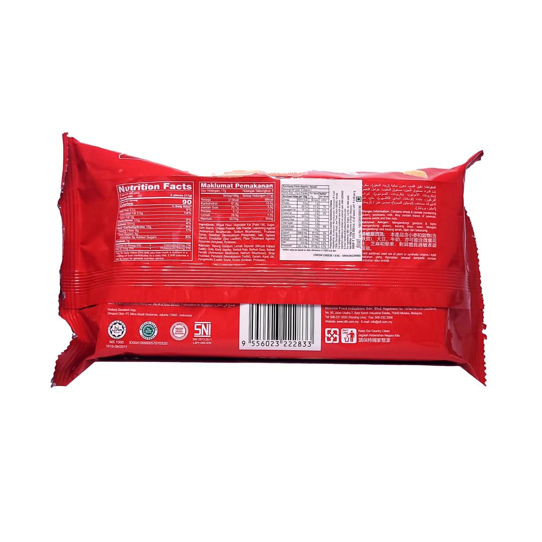 Zess Sandwich Cracker Cheese 153g