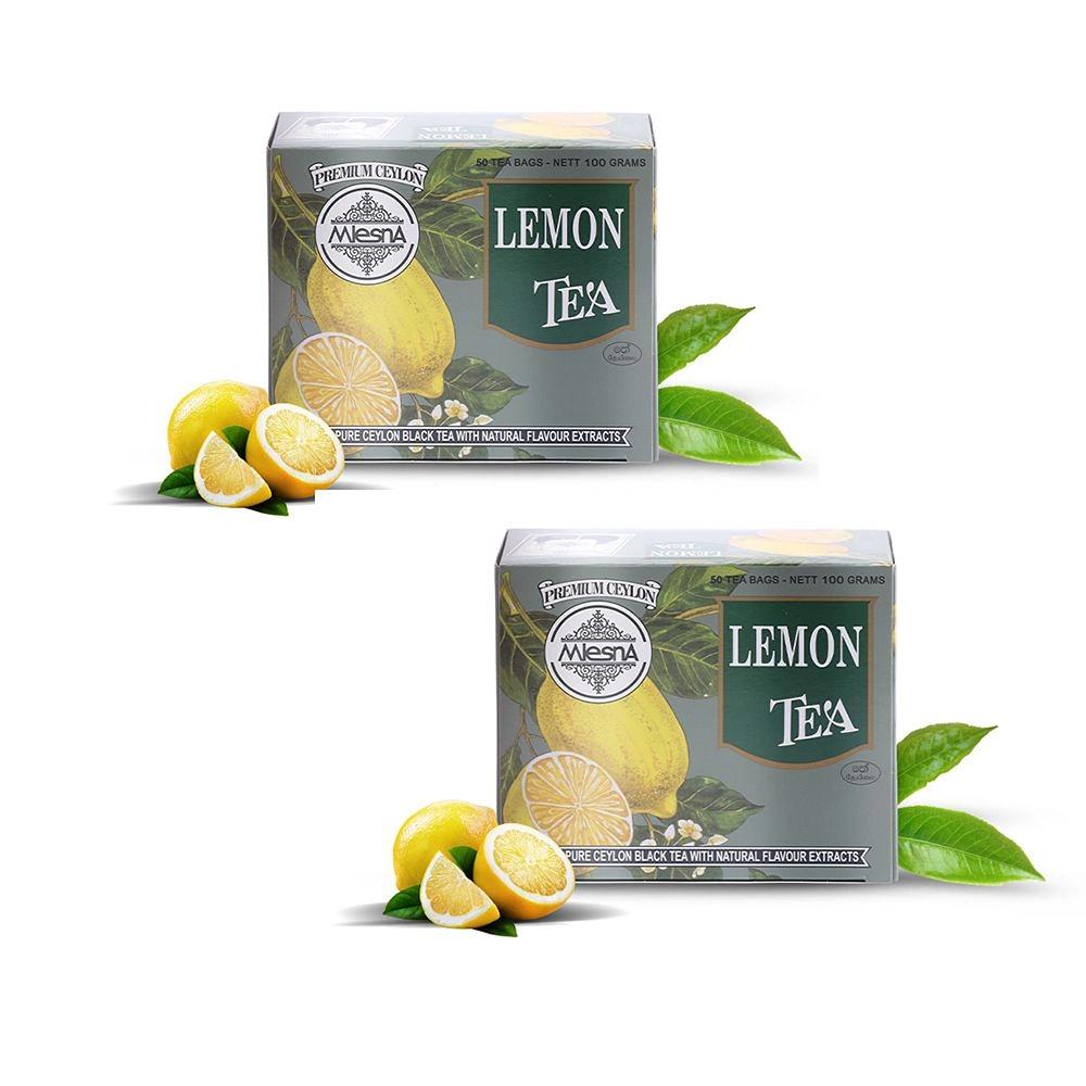 Mlesna Lemon Tea Bag 200g (100g x 2) (Pack of 2) (100g each)