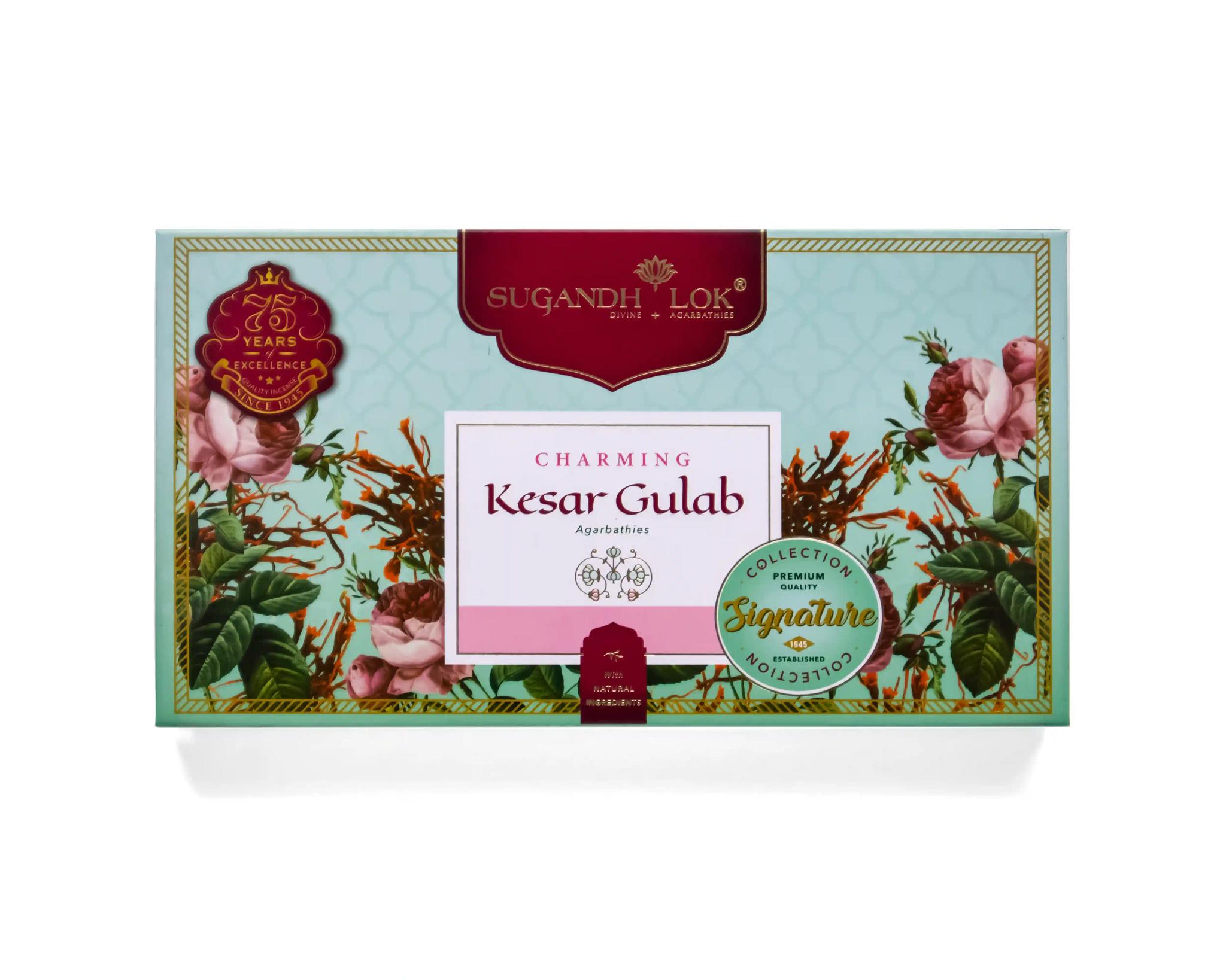 Signature Collection Kesar Gulab Premium Agarbathies