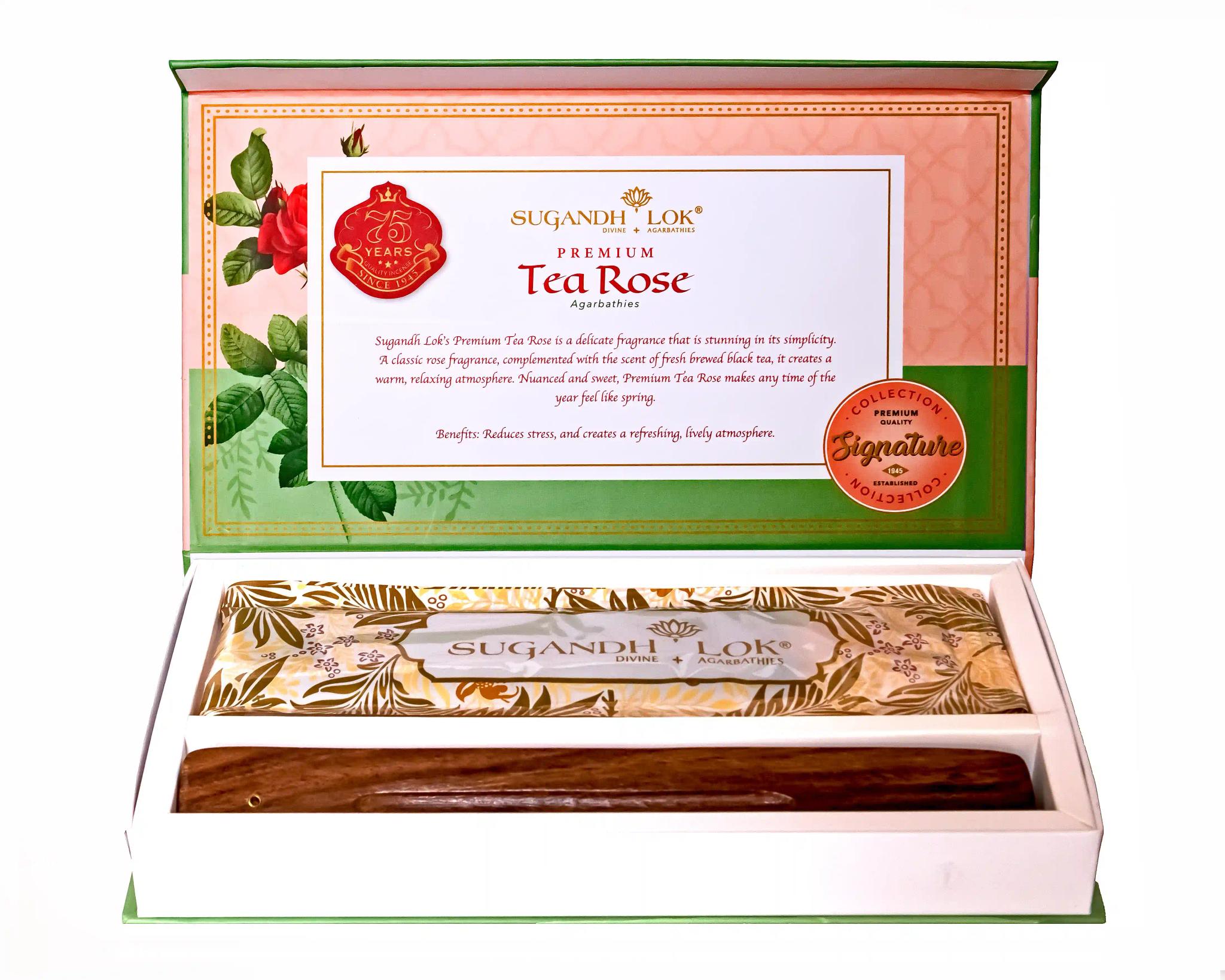 Signature Collection  Tea Rose  Premium Agarbathies