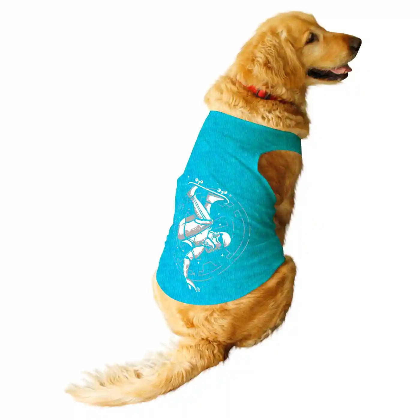 Ruse Skate Trooper Printed Round Neck Vest Tank Tees Gift For Dogs