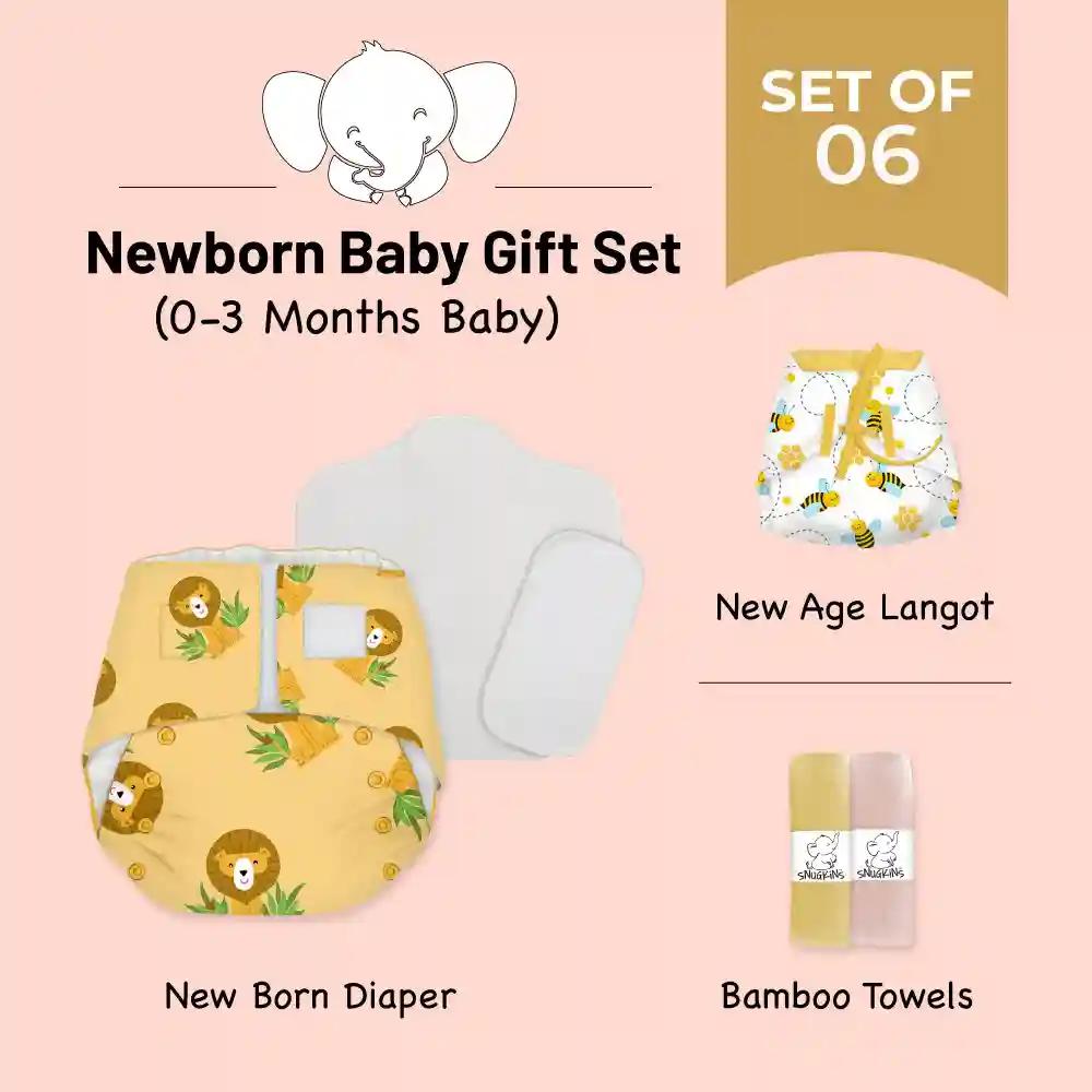 Snugkins Newborn Baby Gift Set - Set of 6